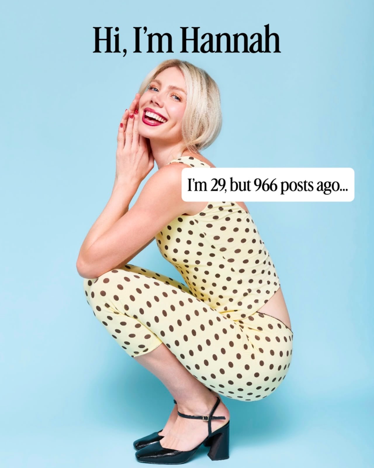 First slide of a carousel by @ihannahwilson: Hi, I'm Hannah