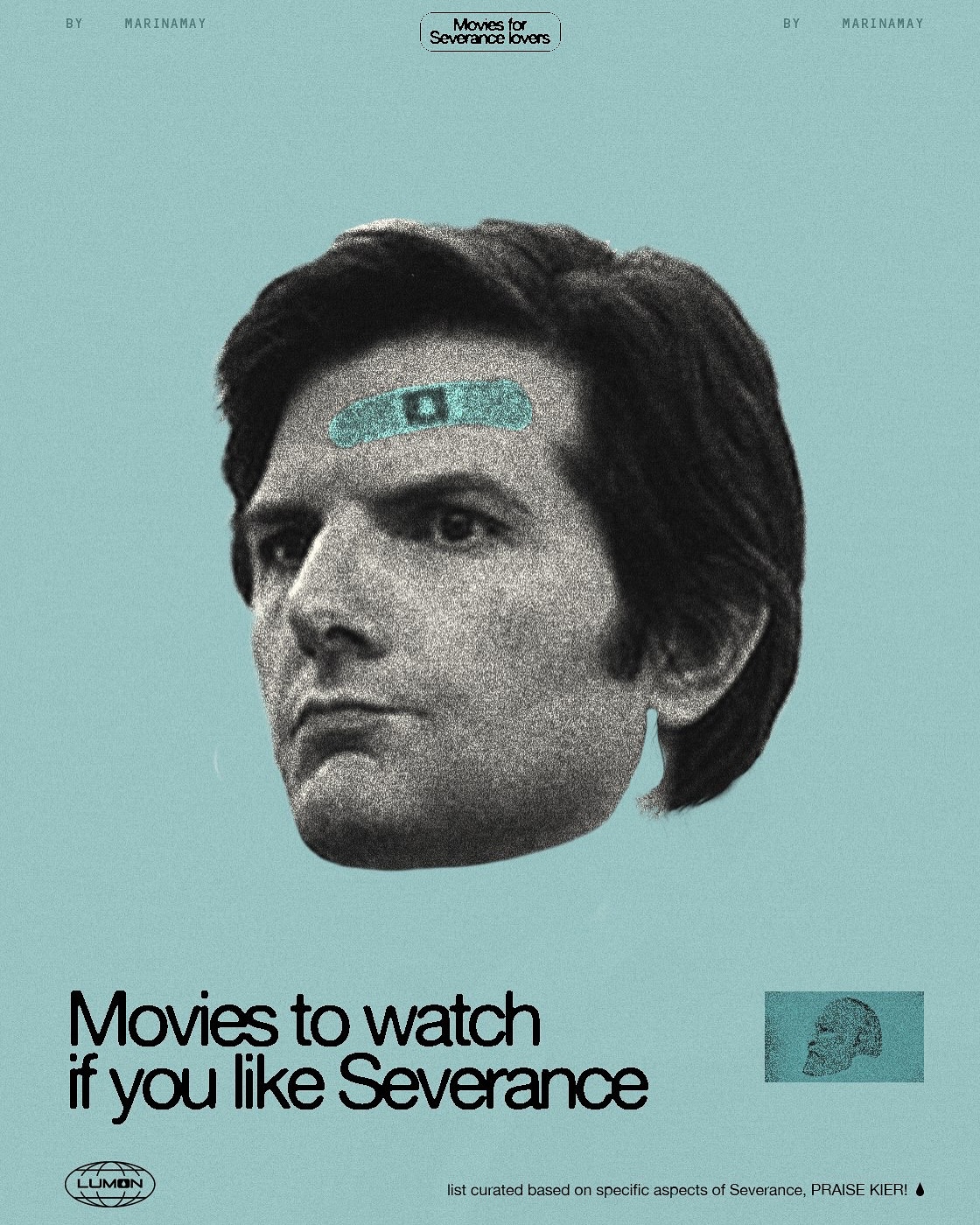 First slide of a carousel by @bymarinamay: Movies to watch if you like Severance