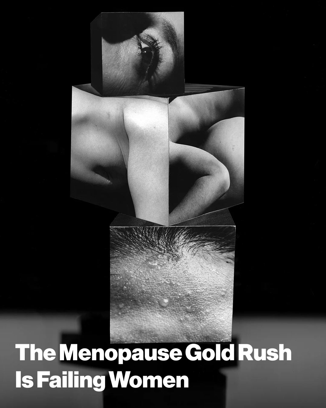 First slide of a carousel by @businessweek: The Menopause Gold Rush Is Failing Women