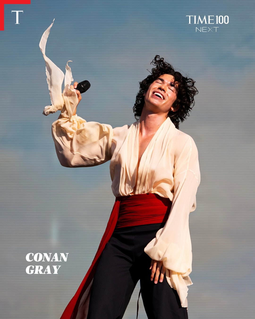 First slide of a carousel by @time: TIME100 NEXT CONAN GRAY