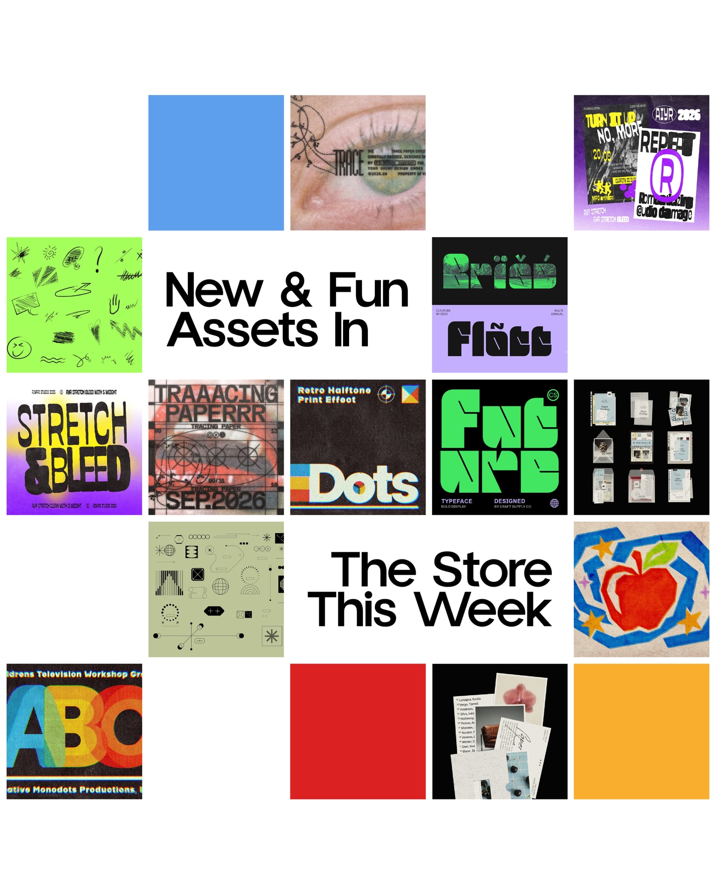First slide of a carousel by @studio_2am: New & Fun Assets In The Store This Week