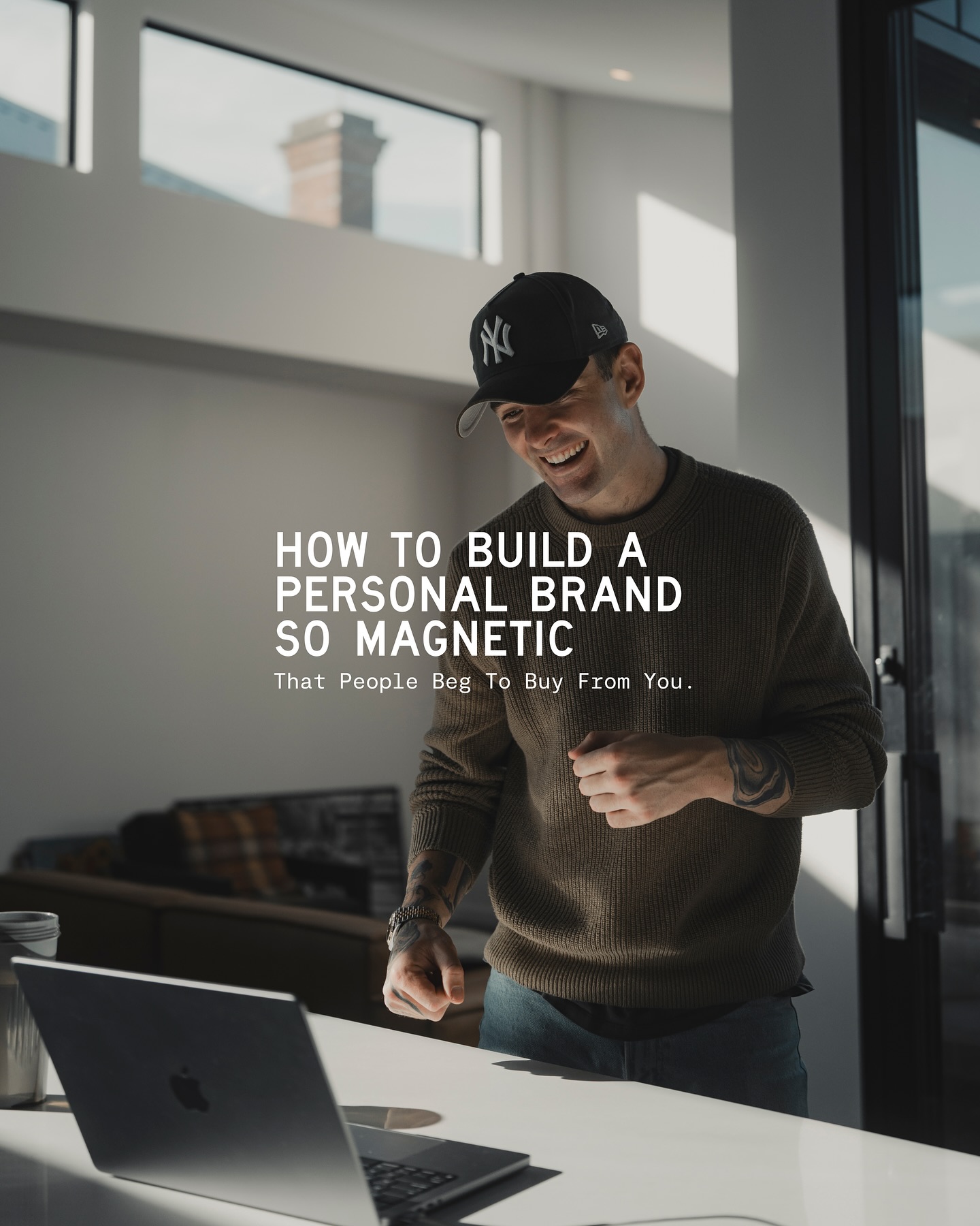 First slide of a carousel by @tomnoske: HOW TO BUILD A PERSONAL BRAND SO MAGNETIC That People Beg To Buy From You.
