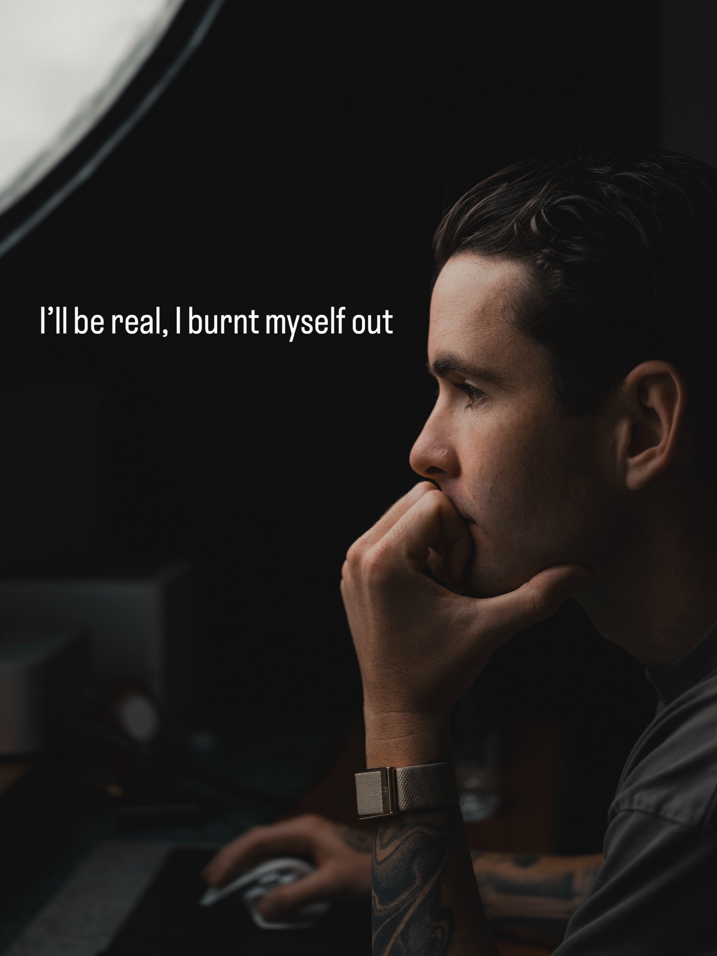 First slide of a carousel by @tomnoske: I'll be real, I burnt myself out