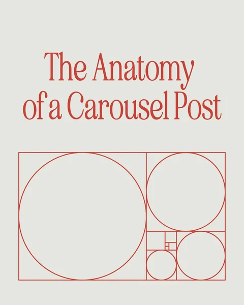 First slide of a carousel by @redonadida